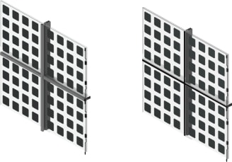 ŚCIANY OSŁONOWE technical drawing